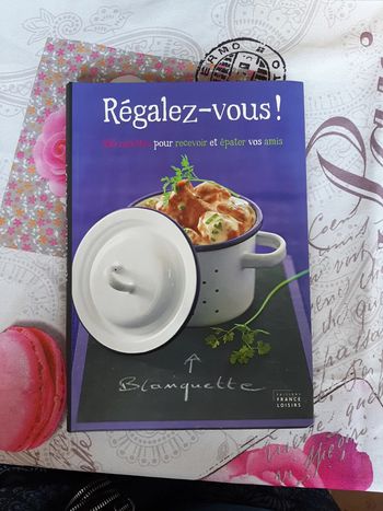 Livre de cuisine Régalez-vous