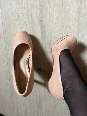 escarpins rose poudré new look 38