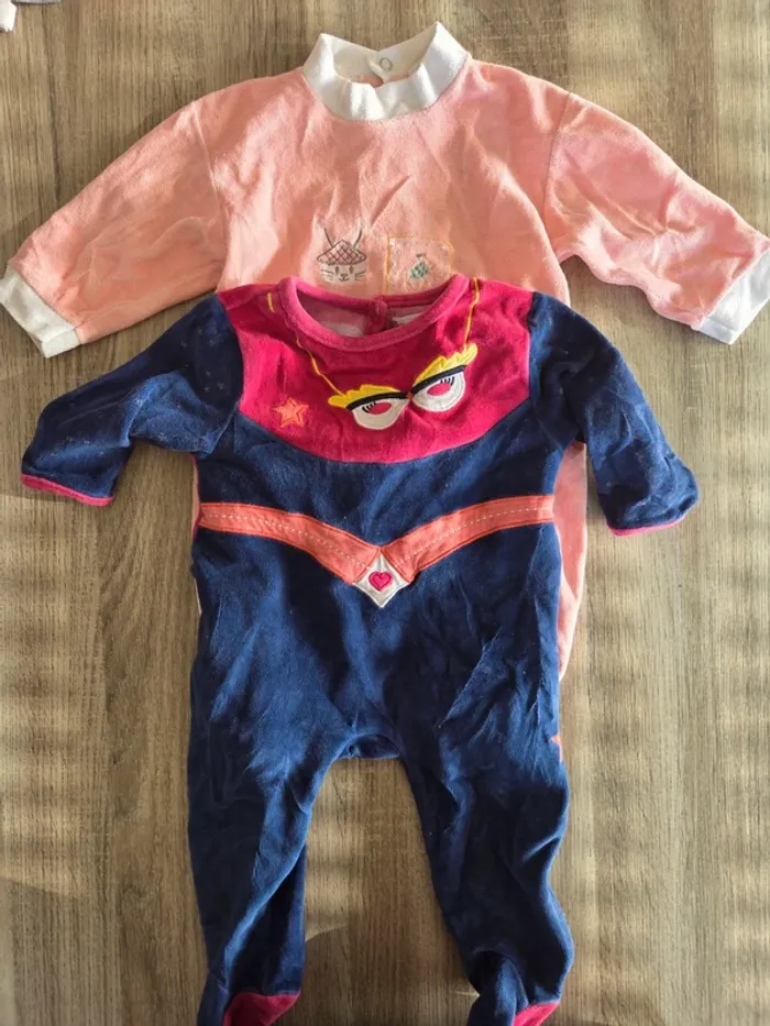Lot de 2 pijamas