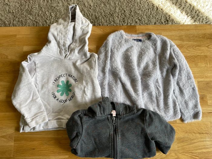 Lot de 3 pulls - 4 ans fille