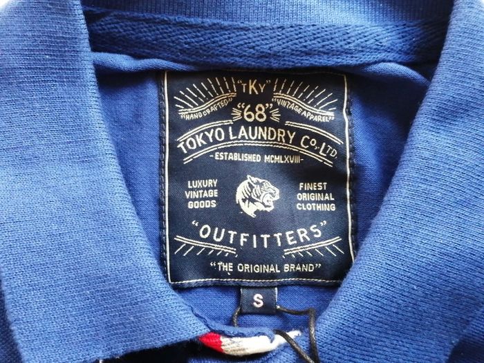 Polo bleu marine Outfitters Taille S Neuf - photo numéro 4