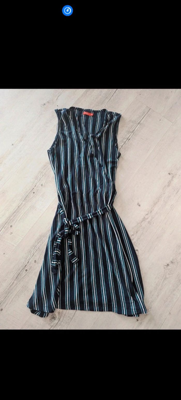 Robe rayée