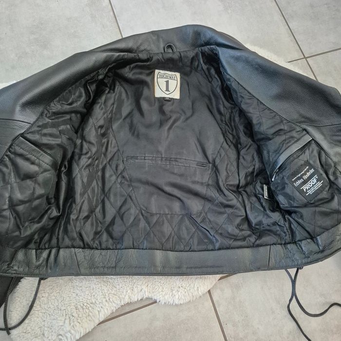 Veste Perfecto noir femme pour moto taille 40 Highway 1 - photo numéro 5