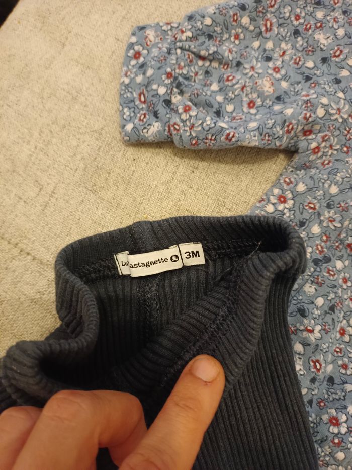 Ensemble lulu castagnette 3 mois - photo numéro 3