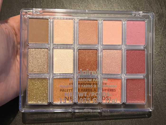 Palette de fards à paupières (rosé)
