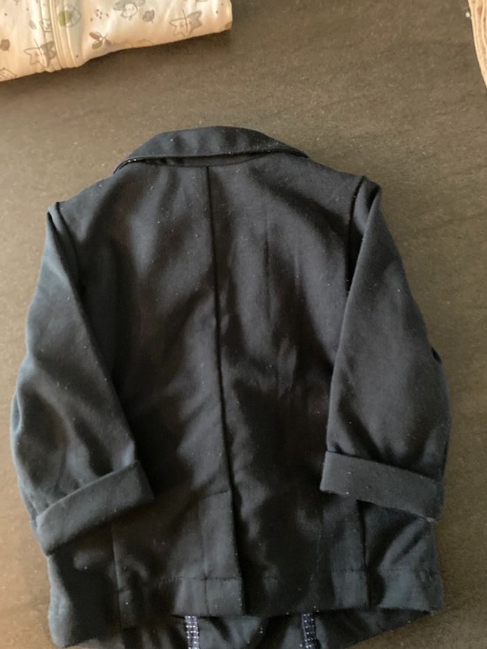 Petit blazer garçon bleu marine - photo numéro 2