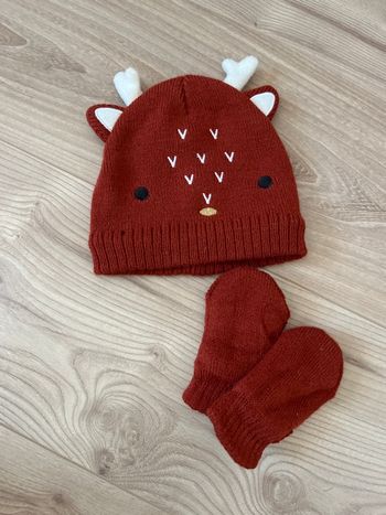 Ensemble bonnet - moufles