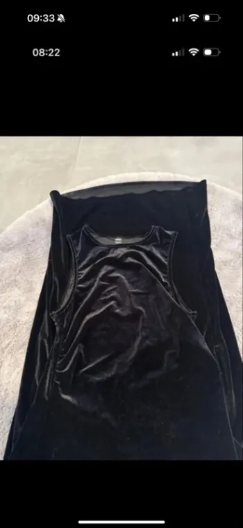 Longue robe shein taille L noir