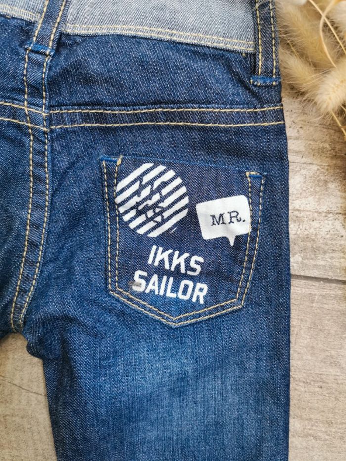 🌺IKKS Très beau Jean bleu Neuf 3mois mr ikks - photo numéro 11