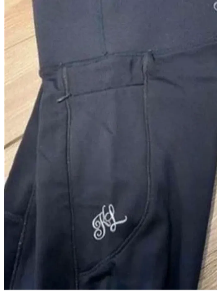 Legging Équitation Kingsland Bleu – Taille S – Très Bon État Grip - photo numéro 3