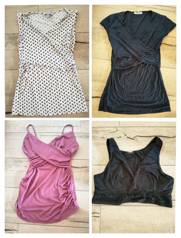 Lot vêtements grossesse allaitement - photo numéro 3