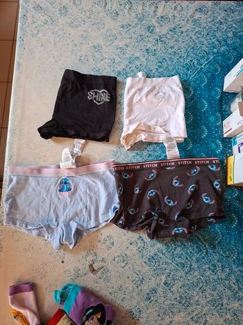 Lot boxer 14 ans stitch