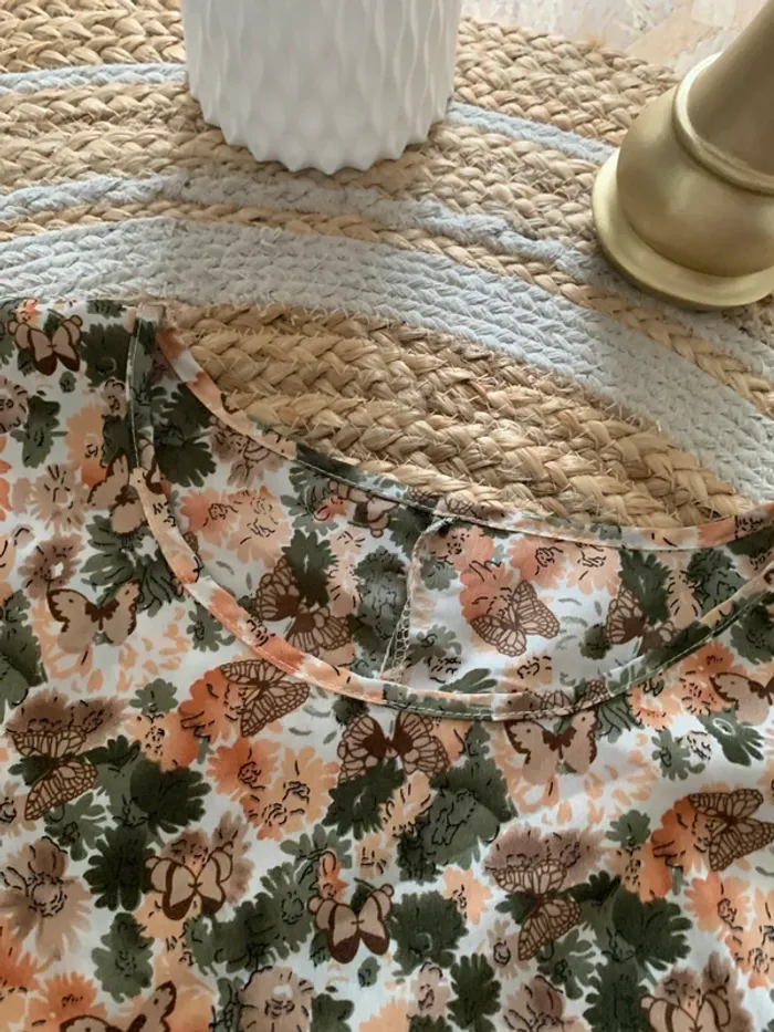 Blouse à fleurs - photo numéro 5