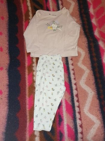Ensemble legging tee shirt 3/6 mois fille