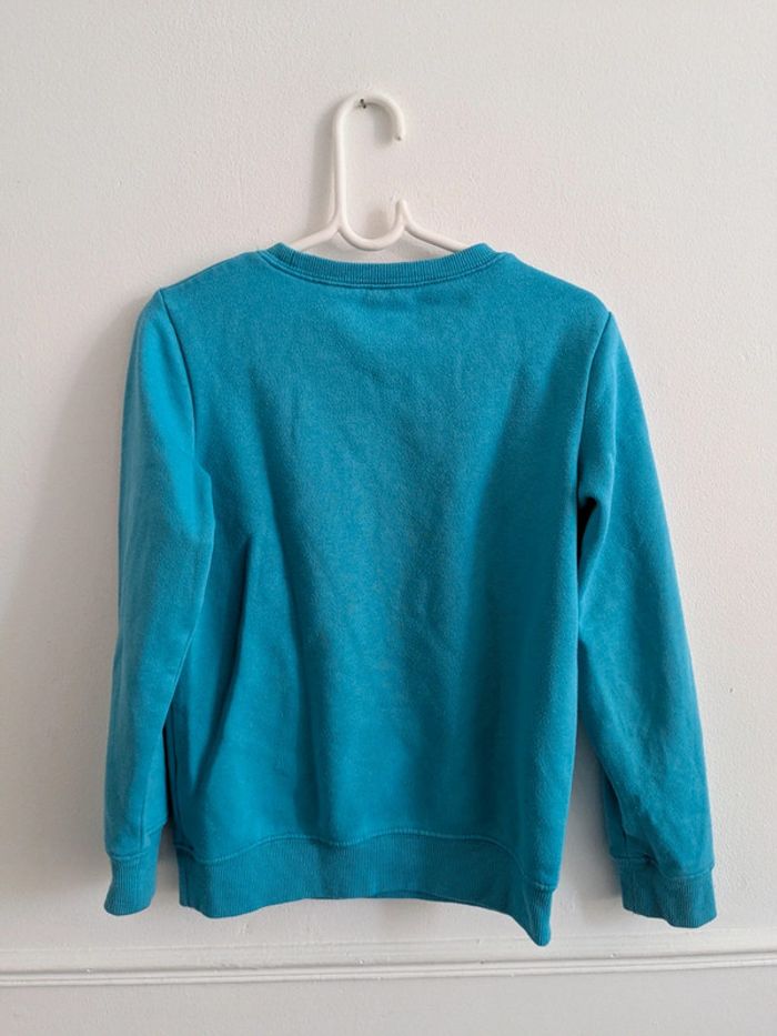 Sweat bleu et blanc 8 ans - photo numéro 4