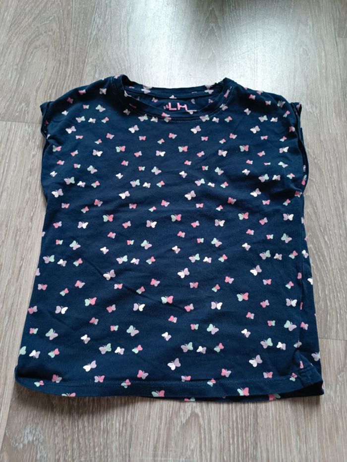 Blouse papillon 8 ans