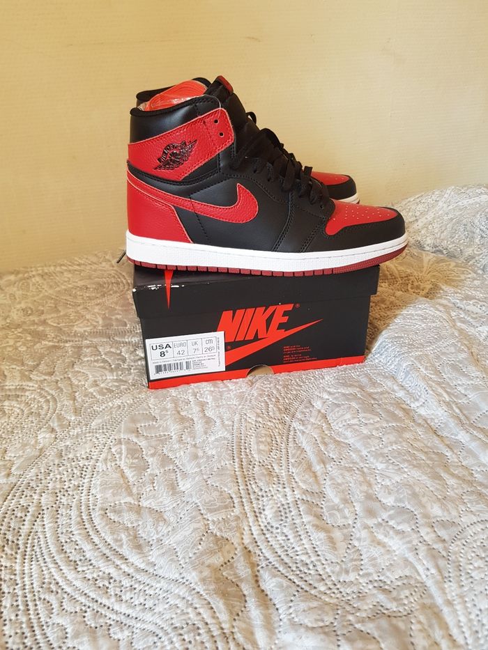 NIKE Air  Jordan 1 Retro  High Bred - photo numéro 2