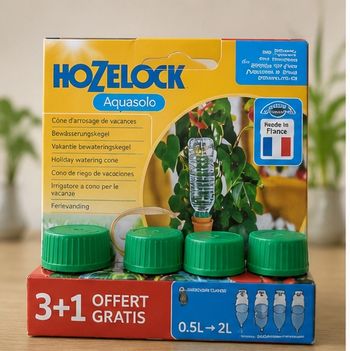 Hozelock Aquasolo 3+1 Offert – Arrosage automatique plantes & pots 🌱💧