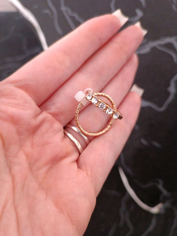 🍇 NEUF bagues dorées - photo numéro 3