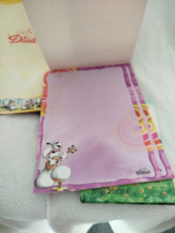 Lot Bloc livre feuilles Diddl - photo numéro 2
