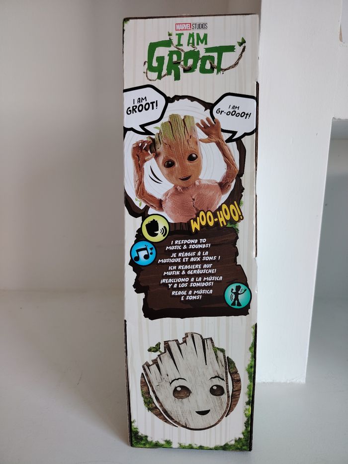 Jeu Groove 'n Grow Groot neuf – Danse, sons & lumières – Jouet interactif Marvel - photo numéro 4