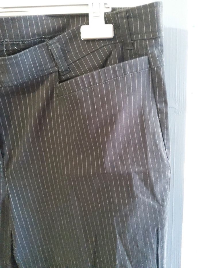 Pantalon rayures stretch 48 - photo numéro 3