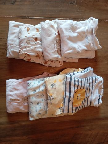 Lot body manches longues 2 ans