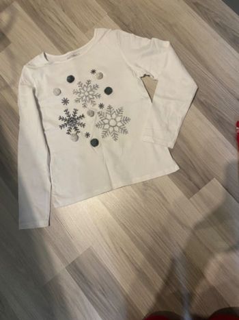 T-shirt flocons