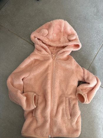 Veste polaire rose