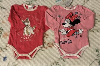 Lot de 2 bodies Disney 100% coton 