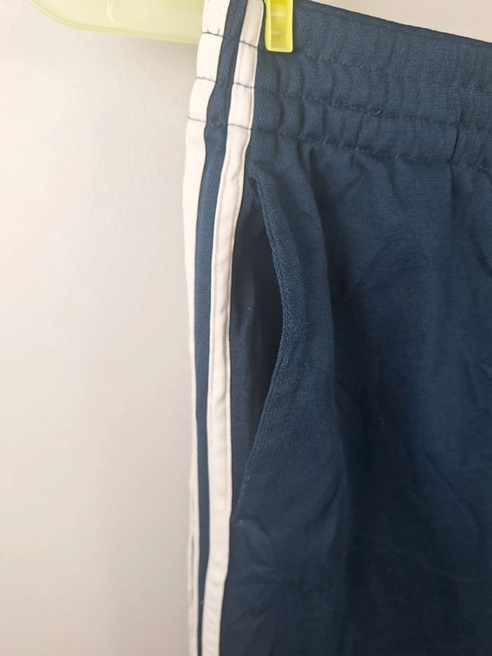 jogging Trackpant adidas bleu foncé / logo brodé taille 14/16 ans (492) - photo numéro 5
