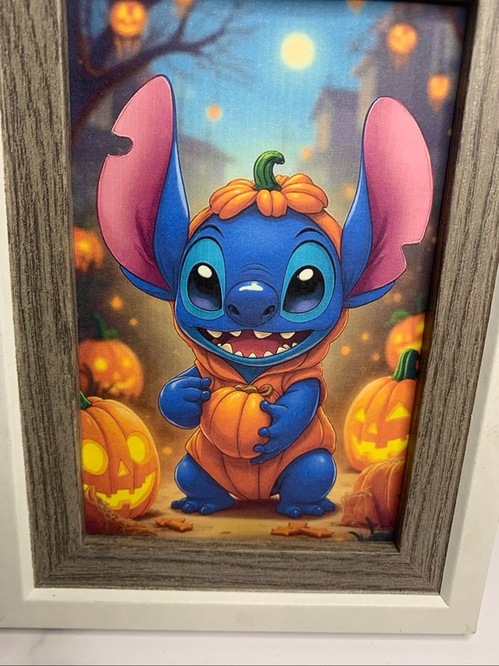 Affiche stitch Halloween - photo numéro 2