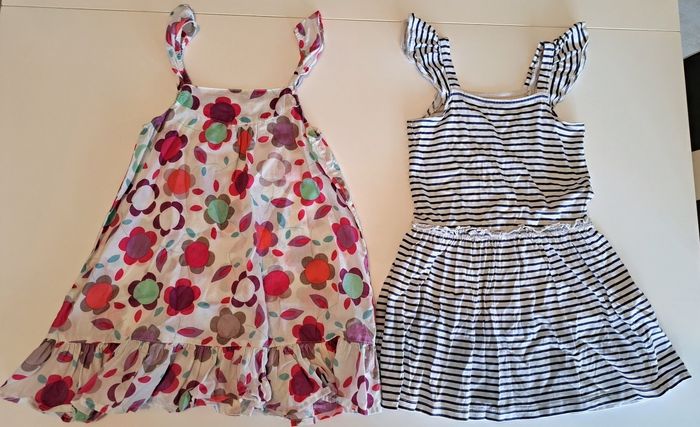 Lot de 2 robes été 4 ans TBE - photo numéro 3
