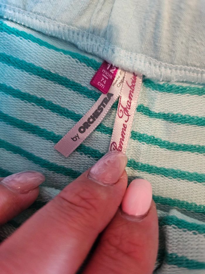 Lot 2 shorts taille 12 mois - photo numéro 3
