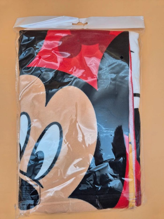 Drap de Plage Mickey Mouse – 70x140 cm – NEUF - photo numéro 2