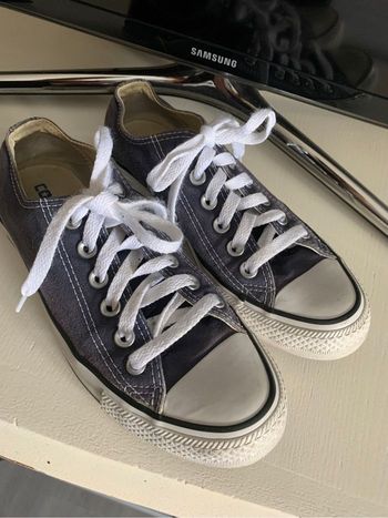 Converse basse femme 37 bleu