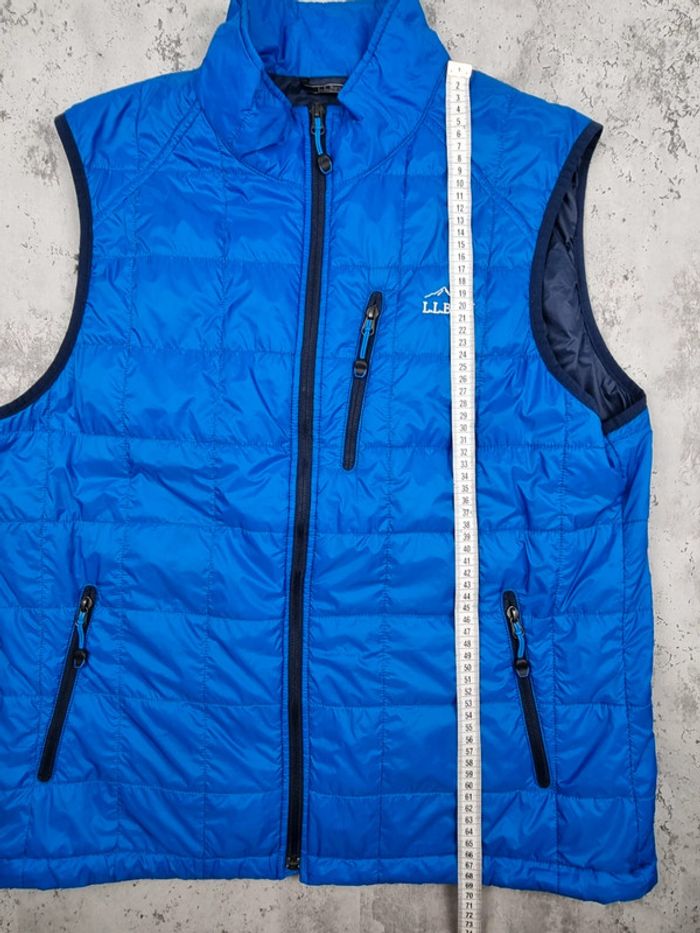 Doudoune sans manches L.L. Bean bleue – Taille L Hommes (mesures en photos) - photo numéro 5