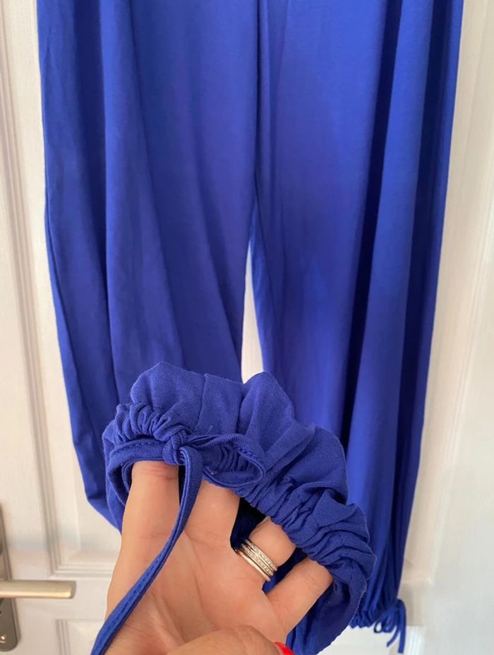 Pantalon bleu ample neuf taille unique - photo numéro 4