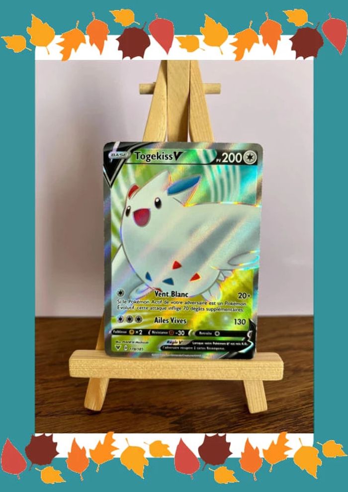 Carte Pokémon togekiss v 178/185 voltage éclatant