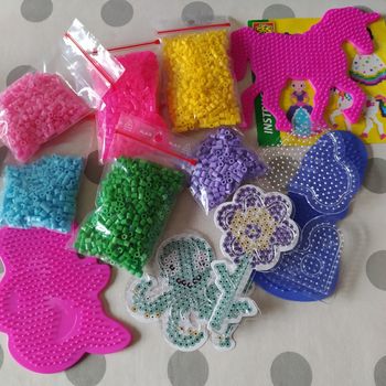 Lot de perles à repasser 