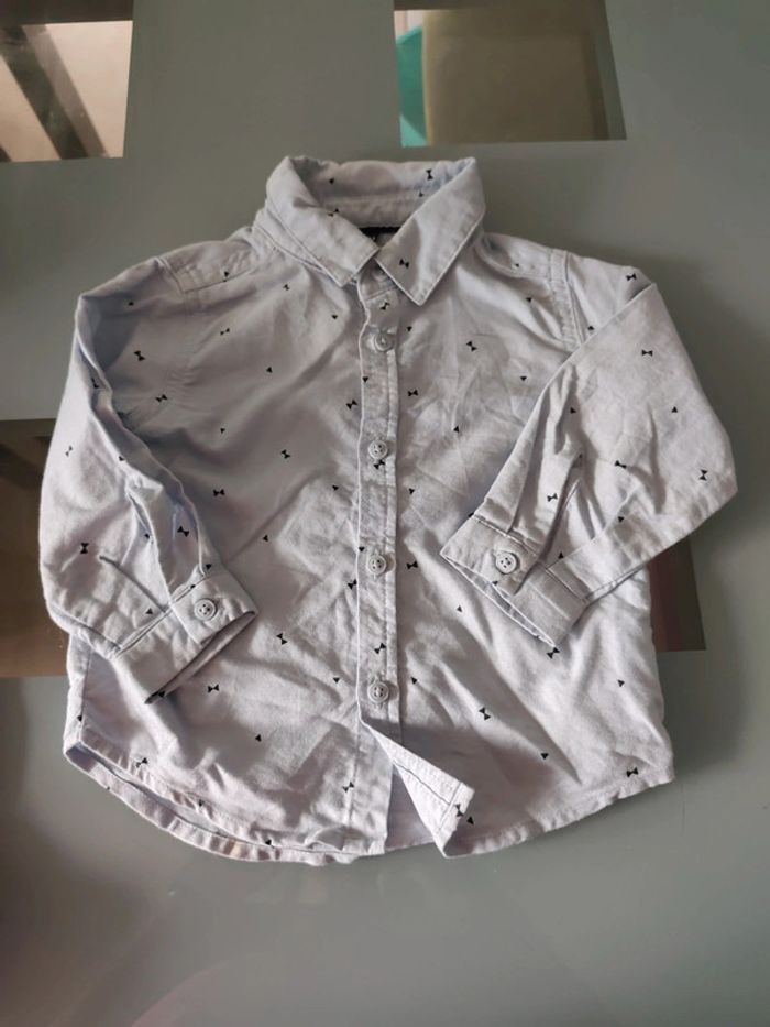 Ensemble salopette chemise - photo numéro 4