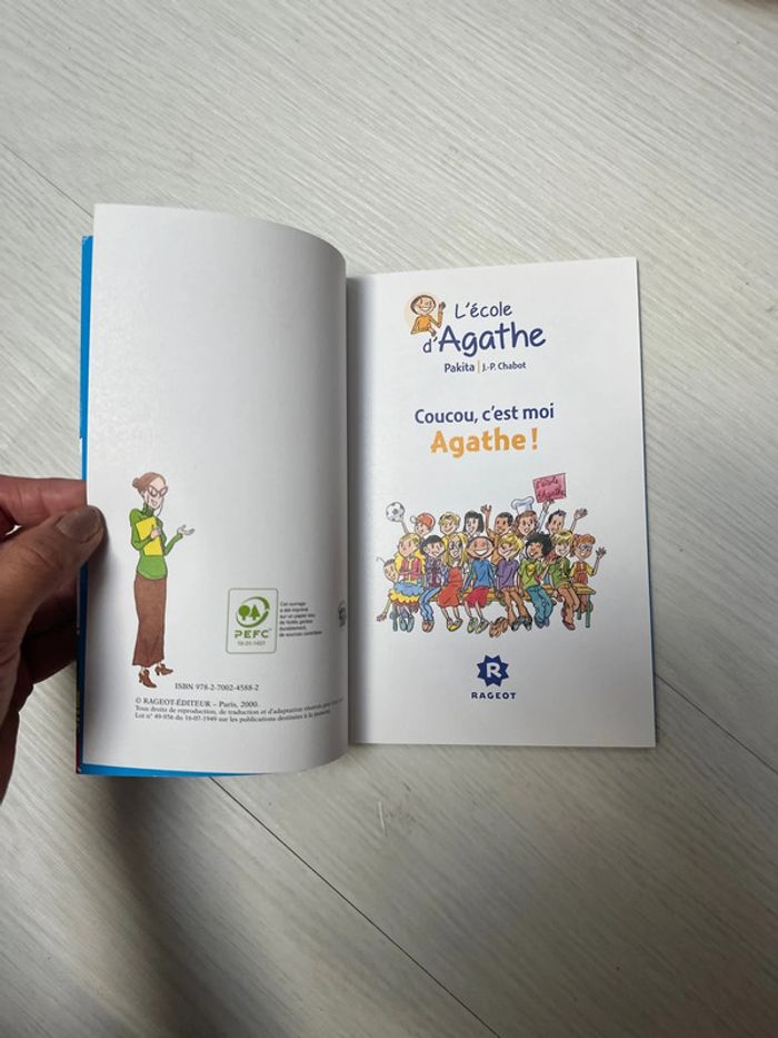 Livre l’école d’Agathe - photo numéro 4