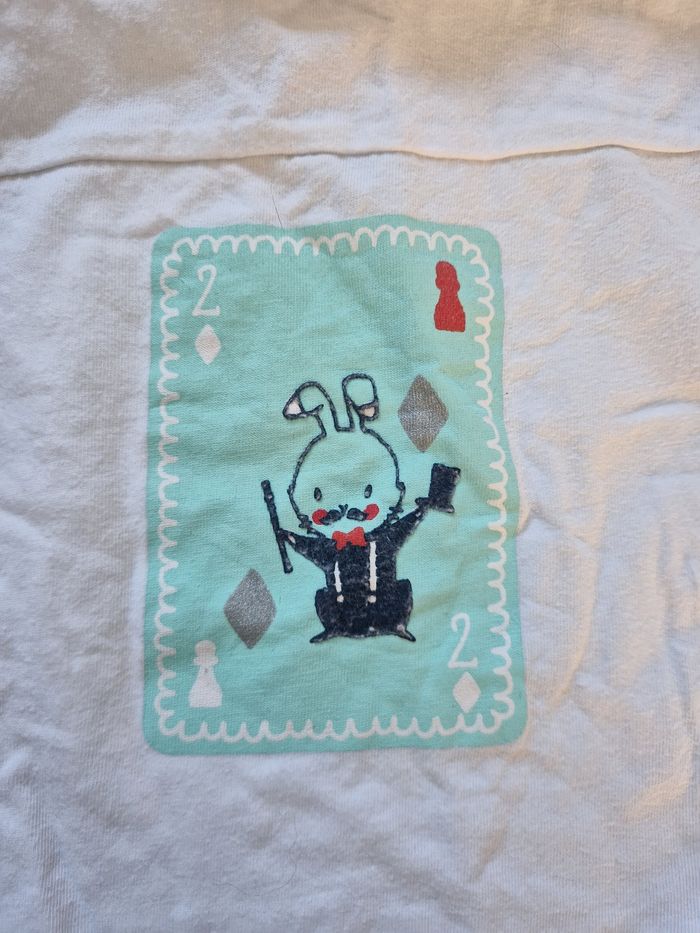 T-shirt bébé fille manches longues U tout petits 12 mois - photo numéro 2