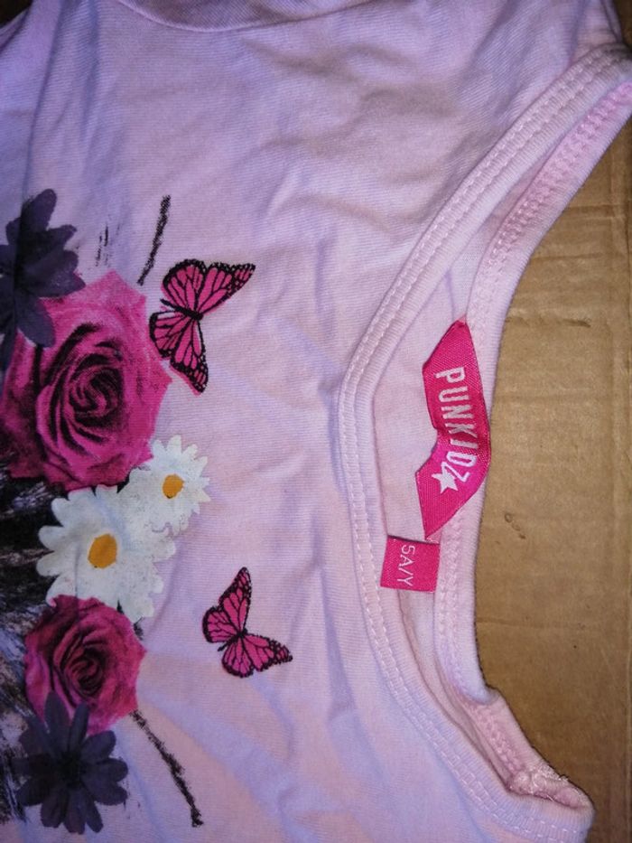 Tee shirt fille 5 ans - photo numéro 2