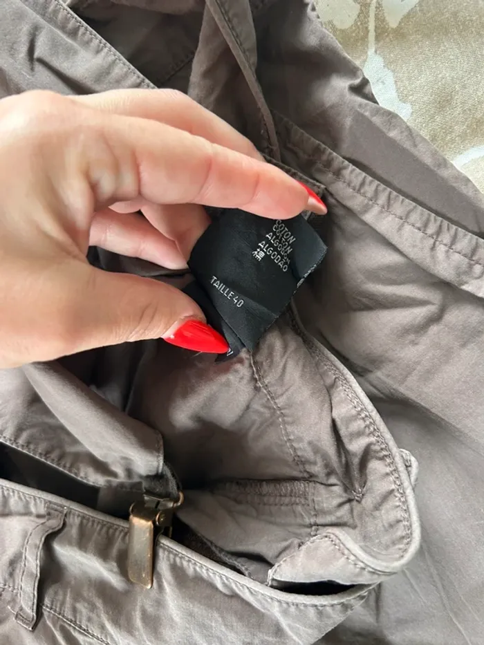 Pantacourt Cop, copine marron, taille 40 - photo numéro 5