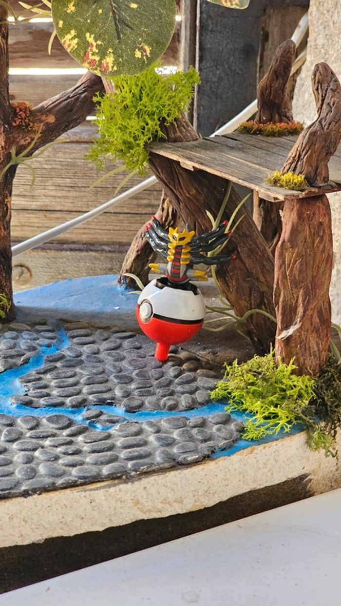 Super figurine Pokemon Nintendo porte clé Giratina - photo numéro 2