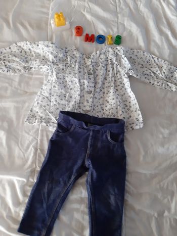 Tunique et legging Tex - 9 mois
