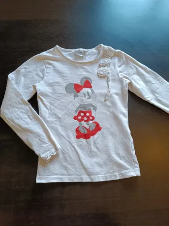 Haut DISNEY / ORCHESTRA - MINNIE MOUSE - Taille 8 ANS