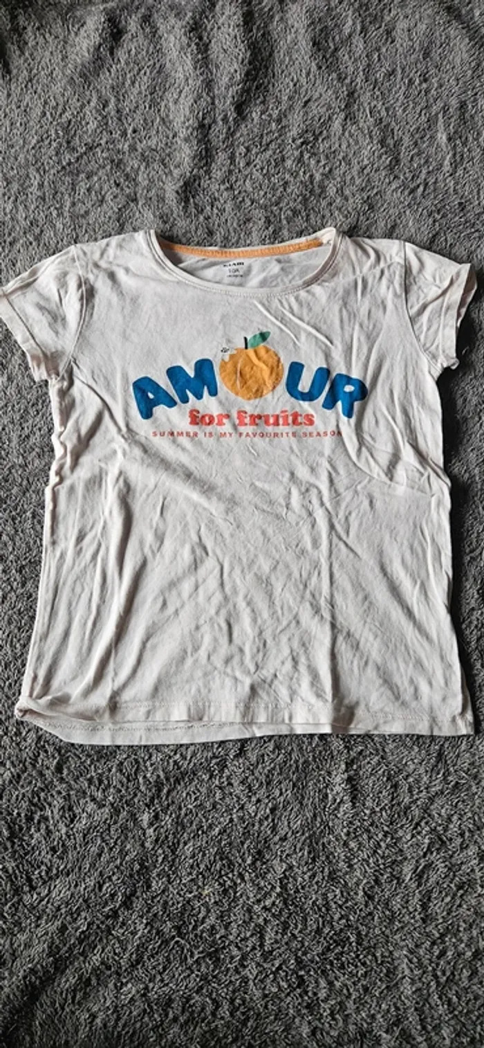 Tee-shirt amour 10 ans