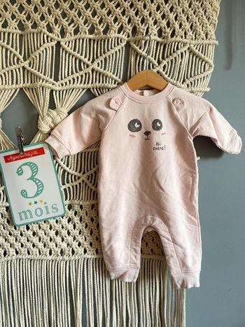 Combinaison molleton t. 3m